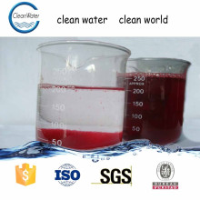 Wasserentfärbungsmittel, das in Abwasserbehandlungsgeräten verwendet wird